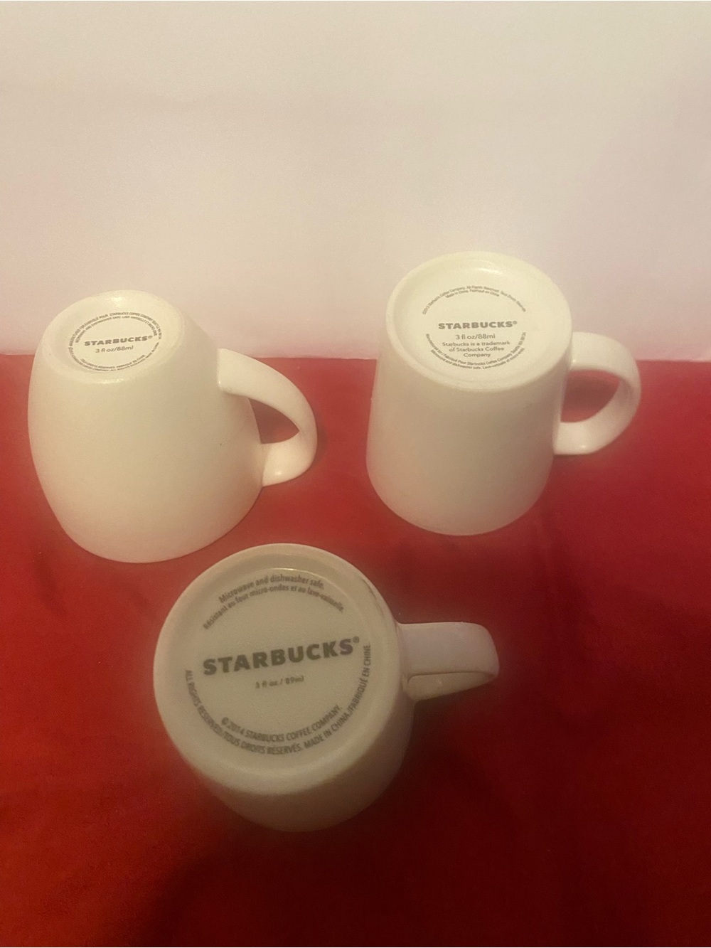 3 collectible Starbucks espresso cups - Picture 2 of 13